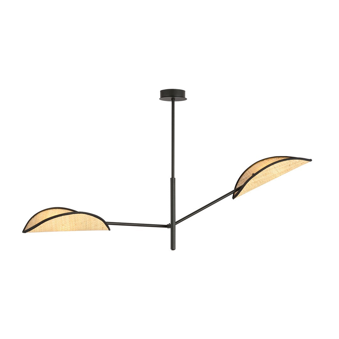 Vene Black Rattan