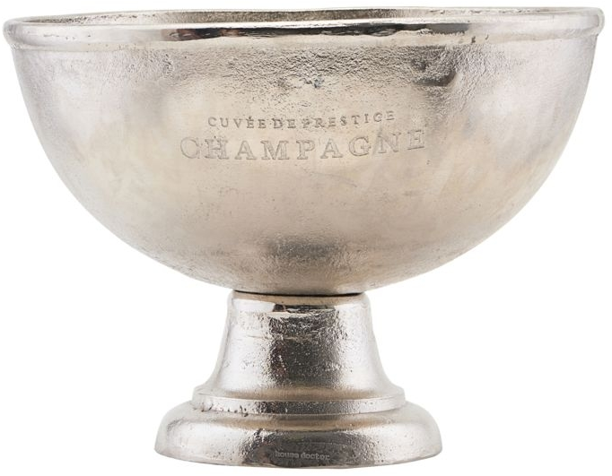 Vin- Og Champagnekøler House Doctor Champtub ø39   H29 Cm  Aluminium  Sølv