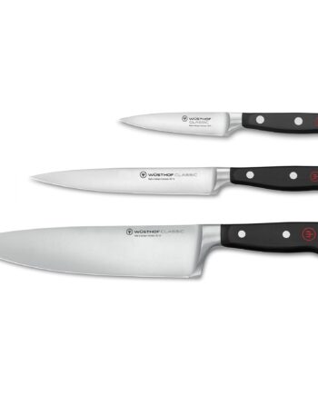 Wüsthof Classic Knivsæt   Dele  Kokkekniv  Universalkniv Og Urtekniv