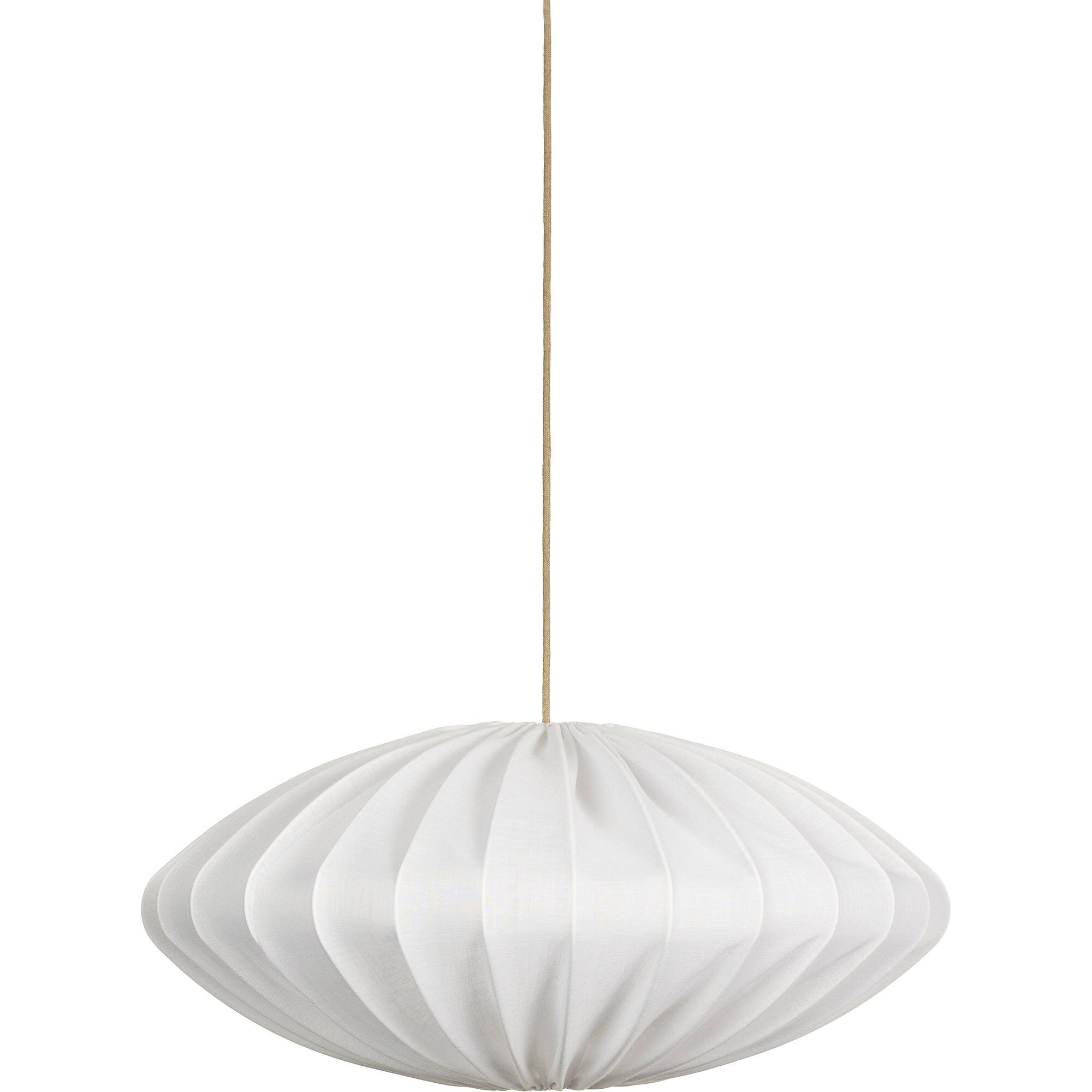 Watt Veke Ellipse Loftslampe 80 Cm Hør Hvid