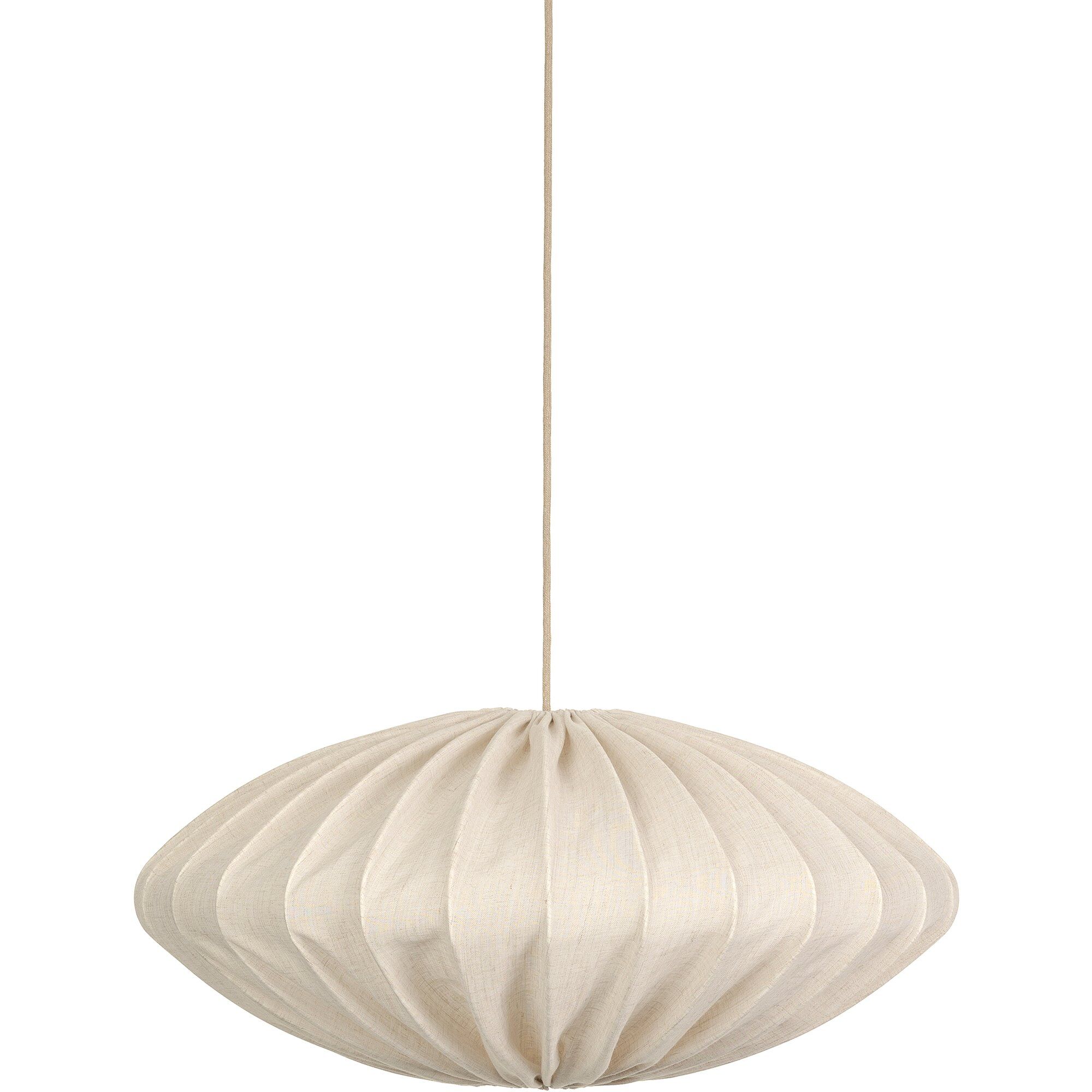 Watt Veke Ellipse Loftslampe 80 Cm Hør Naturel