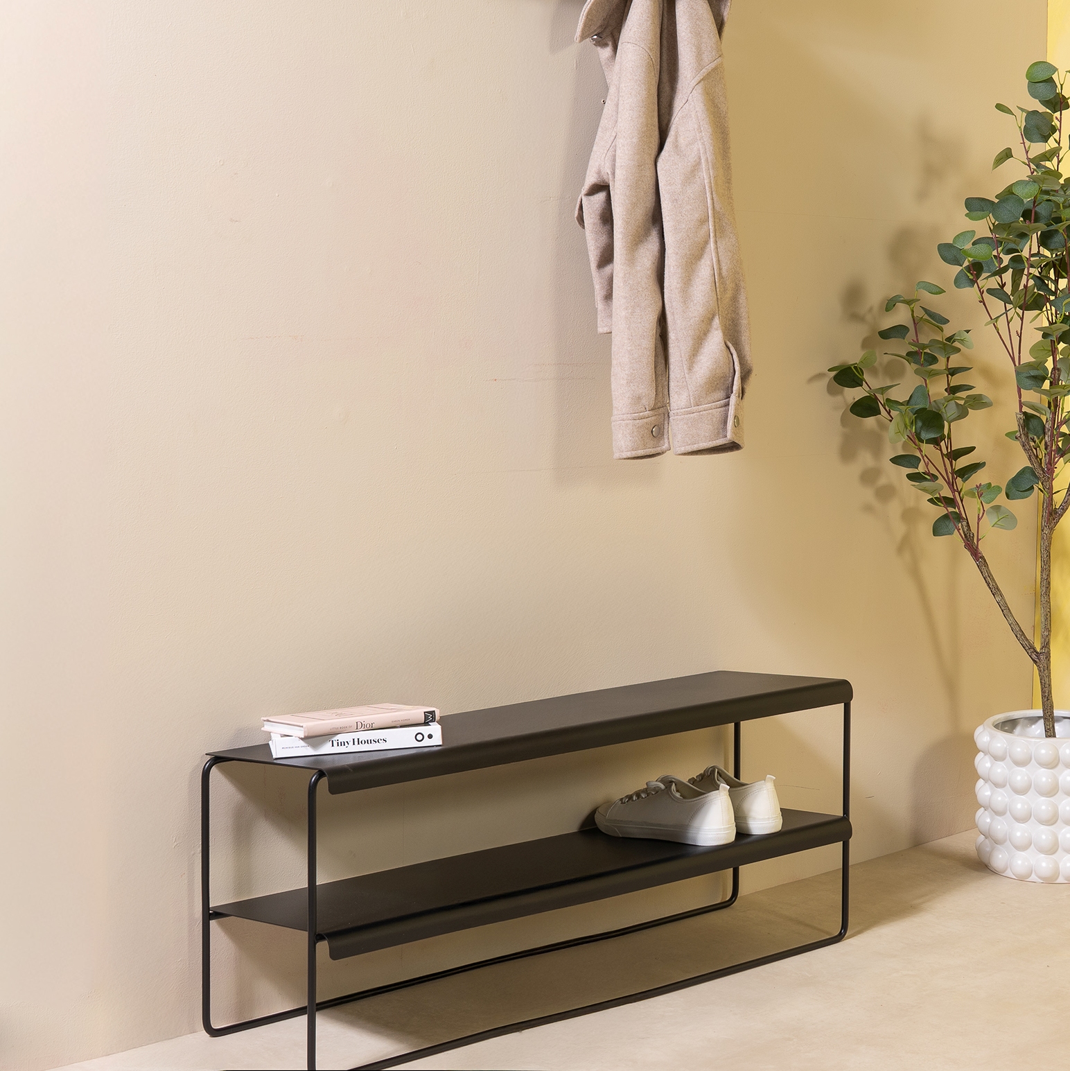 Zoot Skohylde   Sort Metal  Bredde 103 Cm