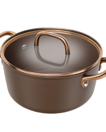 Zwilling Milano Gryde Med Glaslåg 24 Cm  Brun