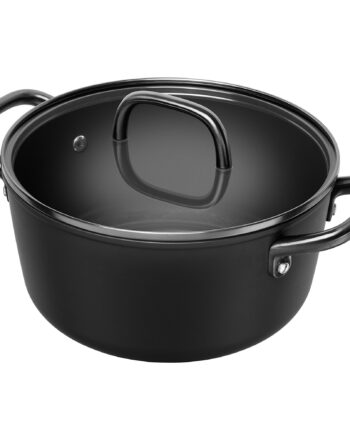 Zwilling Milano Gryde Med Glaslåg 24 Cm  Sort