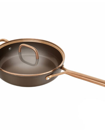Zwilling Milano Traktørpande Med Glaslåg 28 Cm  Brun