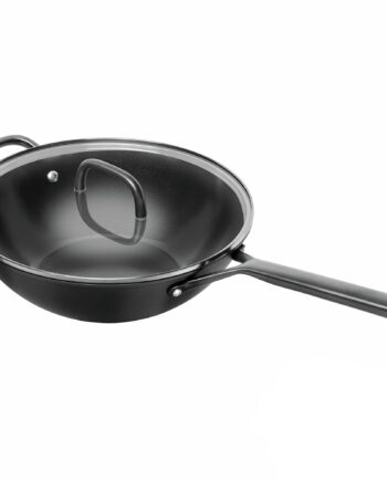 Zwilling Milano Wok 30 Cm Med Glaslåg  Sort