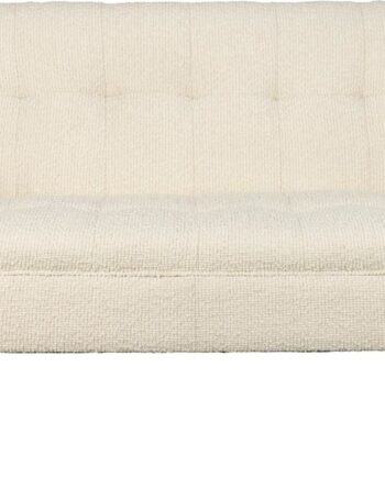 -personers Polstret Sofa Dutchbone Kate Perlemor Polyesterstof Med Jernben