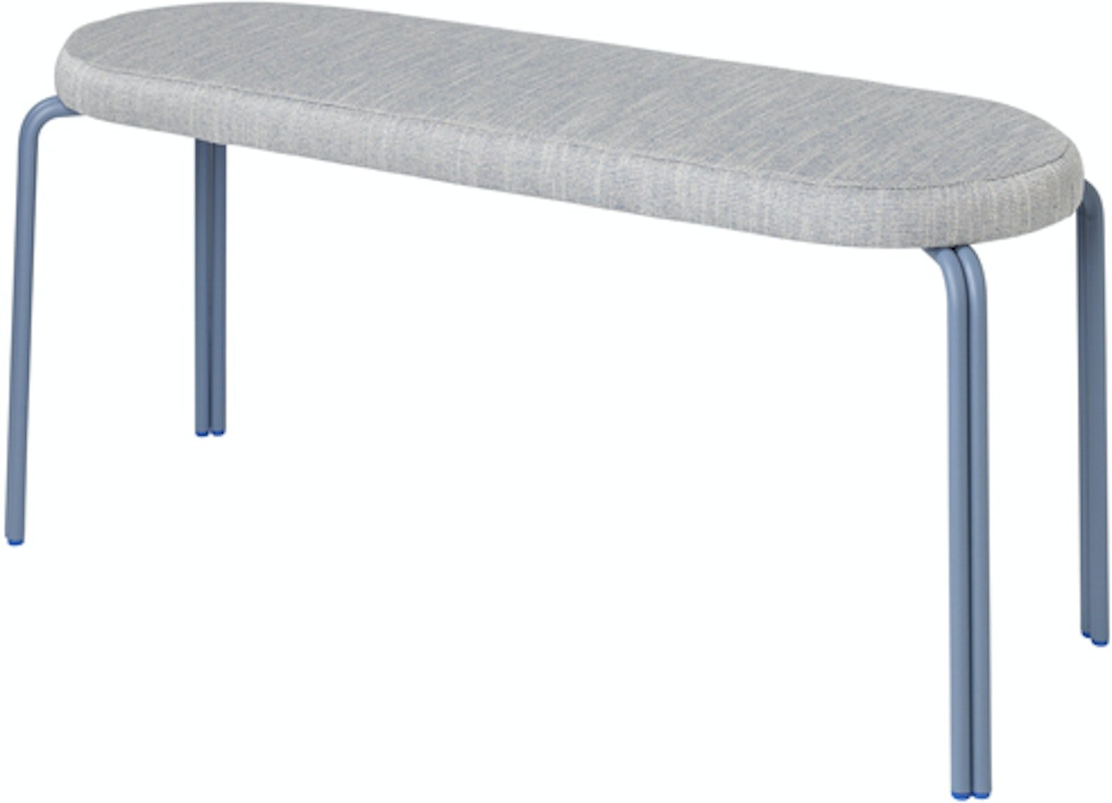 -personers Sofa Broste Copenhagen Oda Blå Grå Tekstil H46   B36   L110 Cm