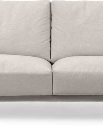 -personers Sofa Kave Home Galene Moderne Nordisk Loungesofa   Genbrugs-pet Med Aftageligt Betræk  Beige
