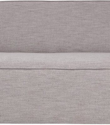 -personers Sofa Zuiver Bor Stengrå Stof 200 Cm   Elegant Robust Komfort Pu-skum