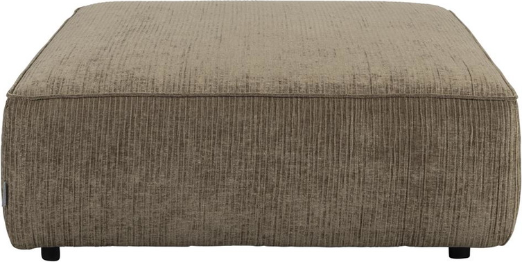 -personers Sofa Zuiver Element Hunter Brungrå Stofpolstret Loungestol 100x99x38 Cm