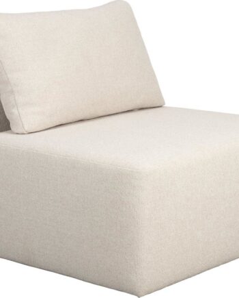 -personers Sofa Zuiver Element Prosper Lysgrå Polyester