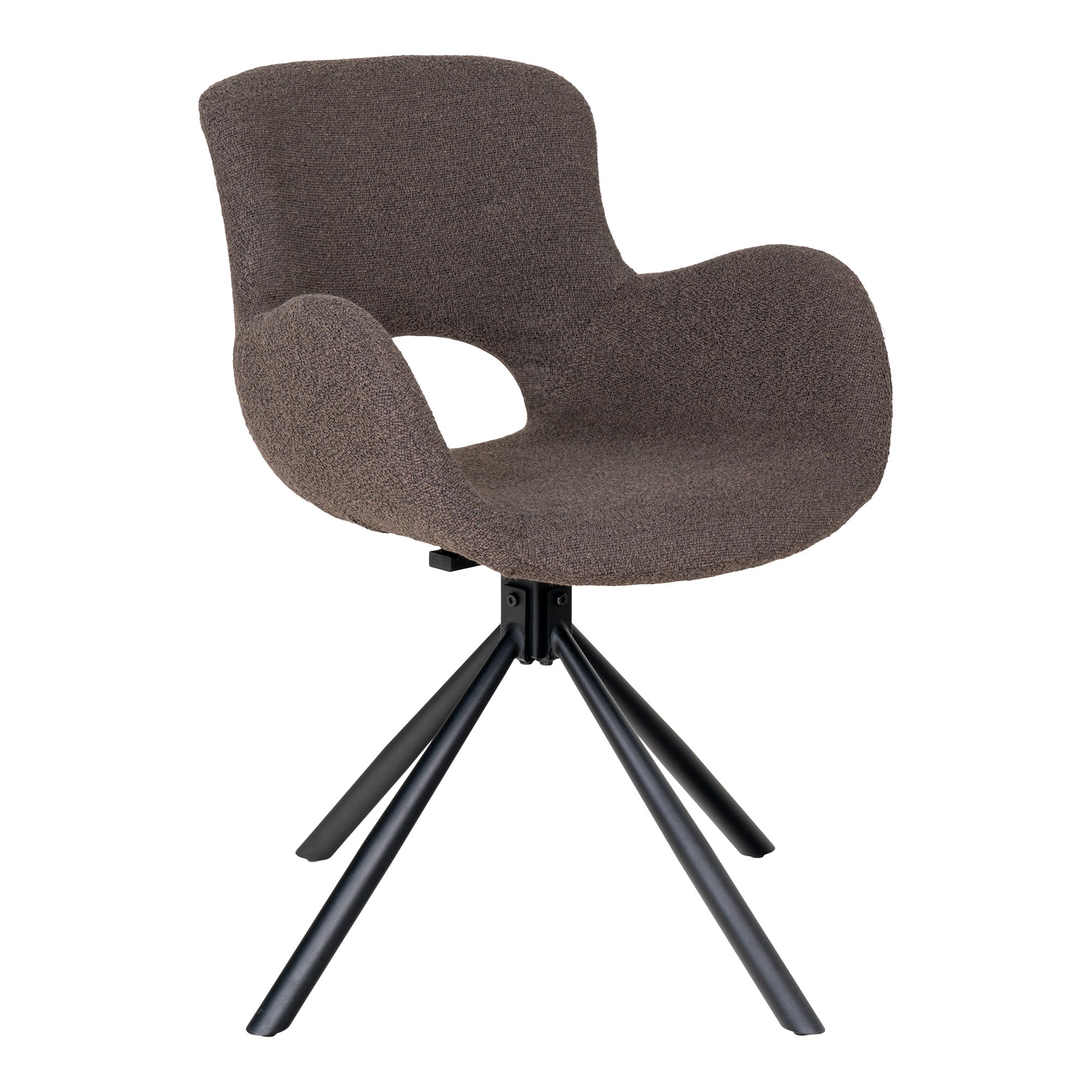 Amorim Spisebordsstol Spisebordsstol  Drejefod  Bouclé  Mushroom Hn1274  Sæt Af   Stk