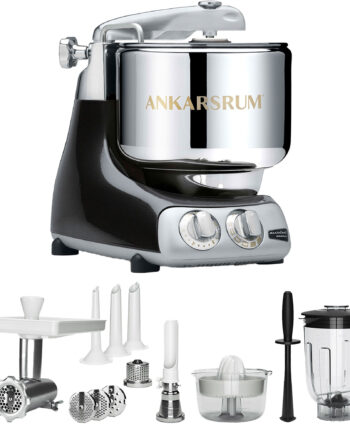 Ankarsrum Akm 6230 Køkkenmaskine   Deluxe Pakke  Black Diamond