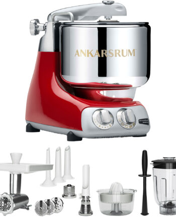 Ankarsrum Akm 6230 Køkkenmaskine   Deluxe Pakke  Red