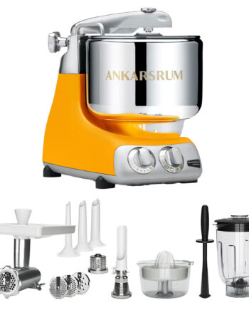 Ankarsrum Akm 6230 Køkkenmaskine   Deluxe Pakke  Sunbeam Yellow