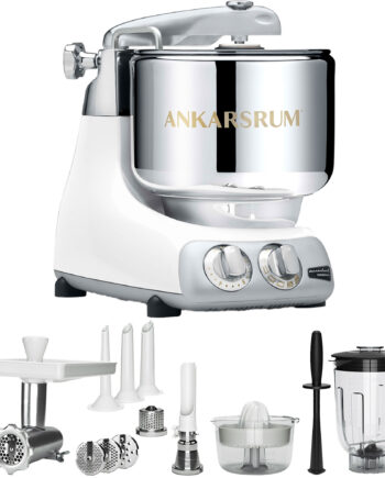Ankarsrum Akm 6230 Køkkenmaskine   Deluxe Pakke  White