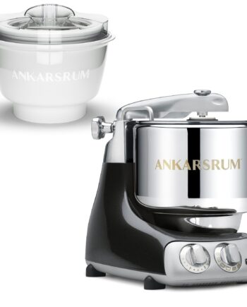 Ankarsrum Akm 6230 Røremaskine Med Ismaskine  Black Diamond