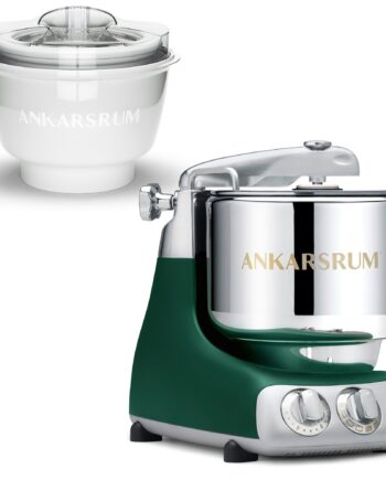 Ankarsrum Akm 6230 Røremaskine Med Ismaskine  Forest Green