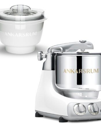 Ankarsrum Akm 6230 Røremaskine Med Ismaskine  Mineral White