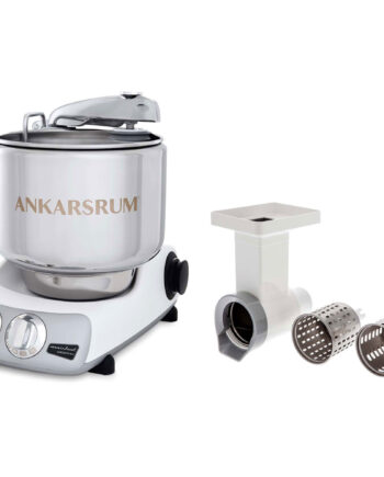Ankarsrum Assistent Akm 6230 Røremaskine   Grøntsagssnitter  Hvid
