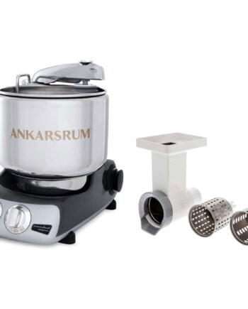 Ankarsrum Assistent Akm 6230 Røremaskine   Grøntsagssnitter  Sort