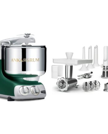 Ankarsrum Assistent Akm 6230 Røremaskine   Komplet Kødhakker  Forest Green