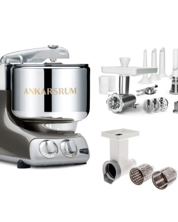 Ankarsrum Assistent Røremaskine  Large Tilbehørspakke  Black Chrome