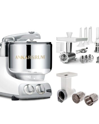 Ankarsrum Assistent Røremaskine  Large Tilbehørspakke  Mineral White