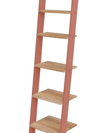 Ashme Stigehylde 45x35x180cm Asketræ Hylder   Antik Pink
