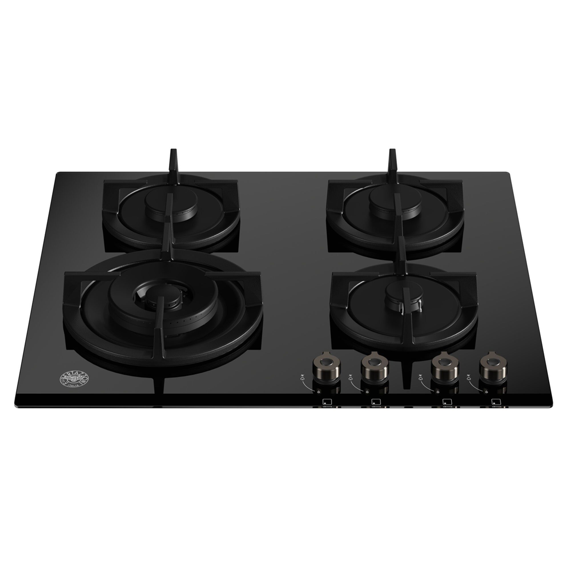 Bertazzoni Professional P604lprogne Gaskogeplade 60 Cm  Sort