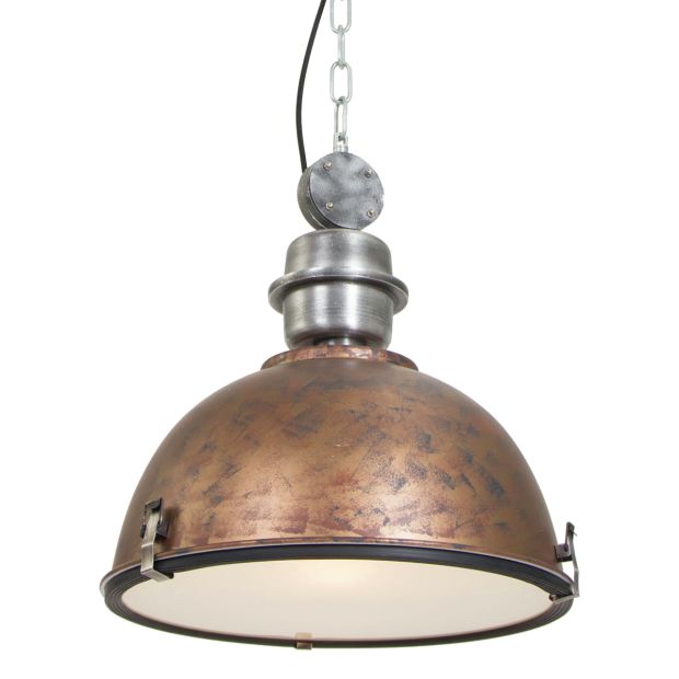 Bikkel Loftlampe   42 Cm    Forskellige Finish Metal Brun