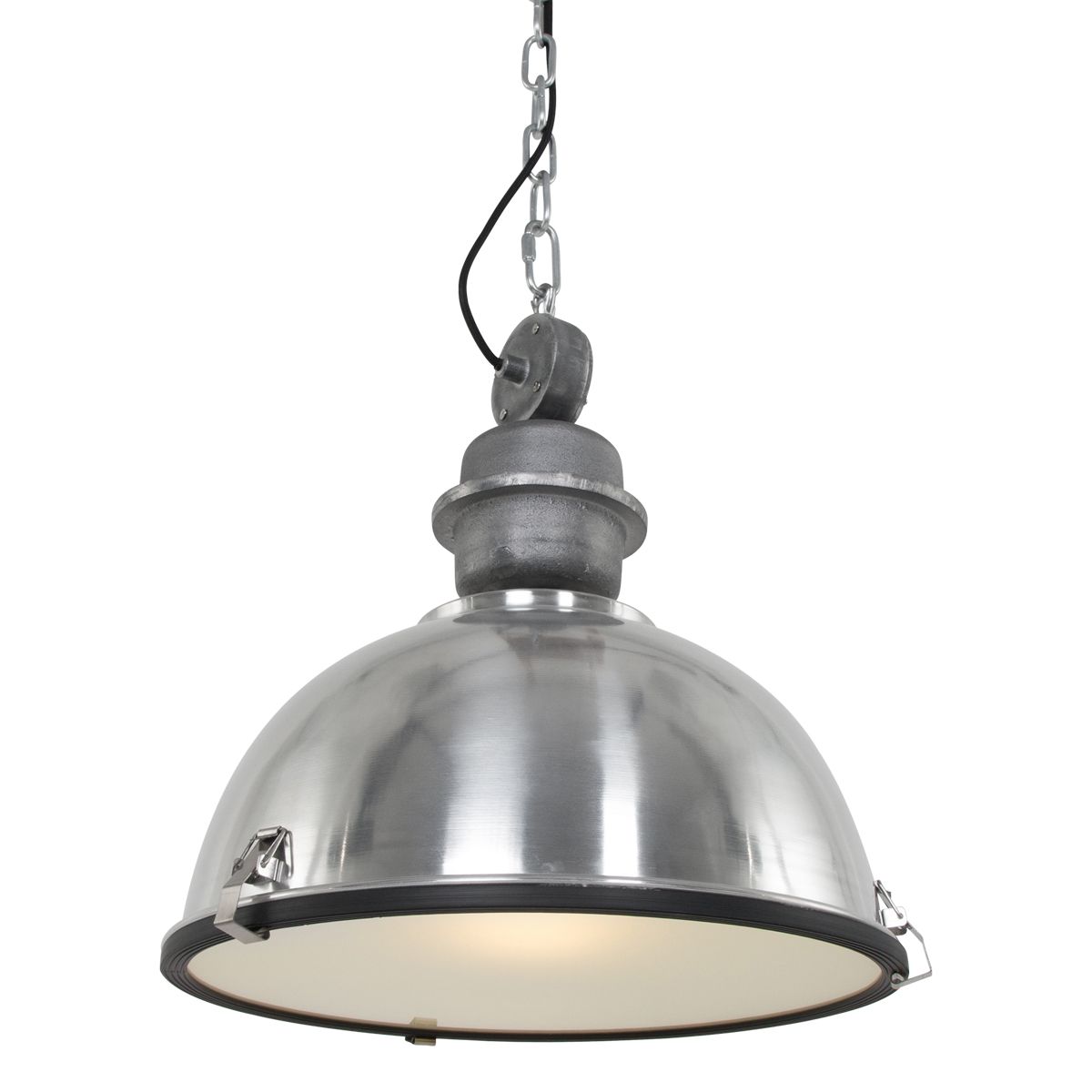 Bikkel Loftlampe   42 Cm    Forskellige Finish Metal Stål