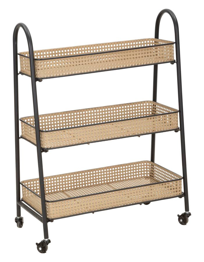 Boho Chic Rullevogn   Metal    60x30x80 Cm