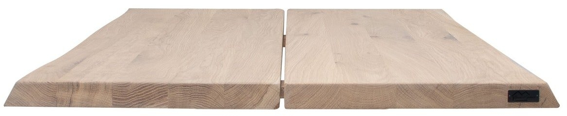 Bordplade House Of Sander Hugin Egetræ Hvid 120x80x4 Cm Til Sofa- Og Cafébord