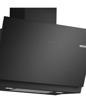 Bosch Dwk81an60 Serie   Vægmonteret Emhætte 80 Cm  Sort