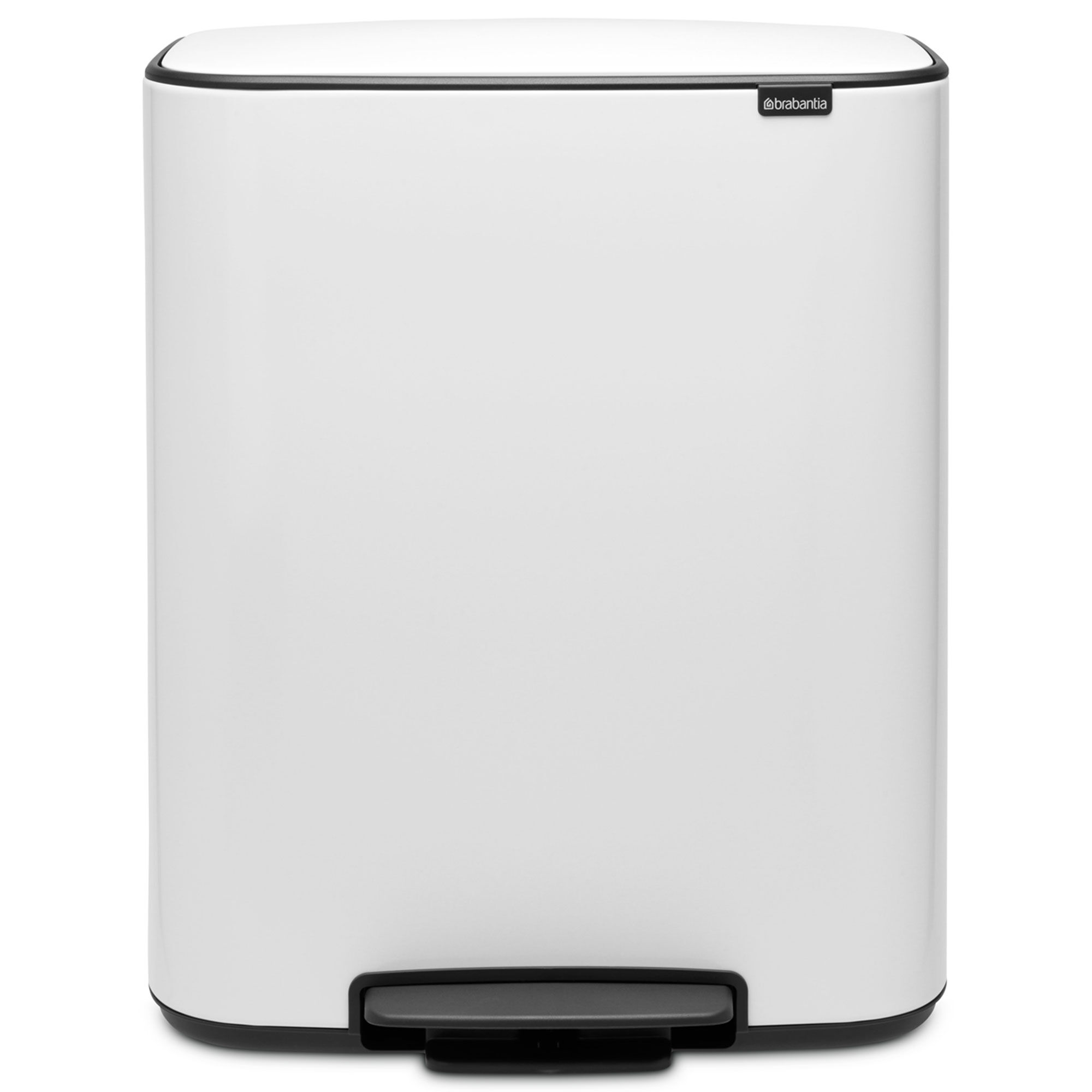 Brabantia Bo Pedalspand 60 Liter Hvid