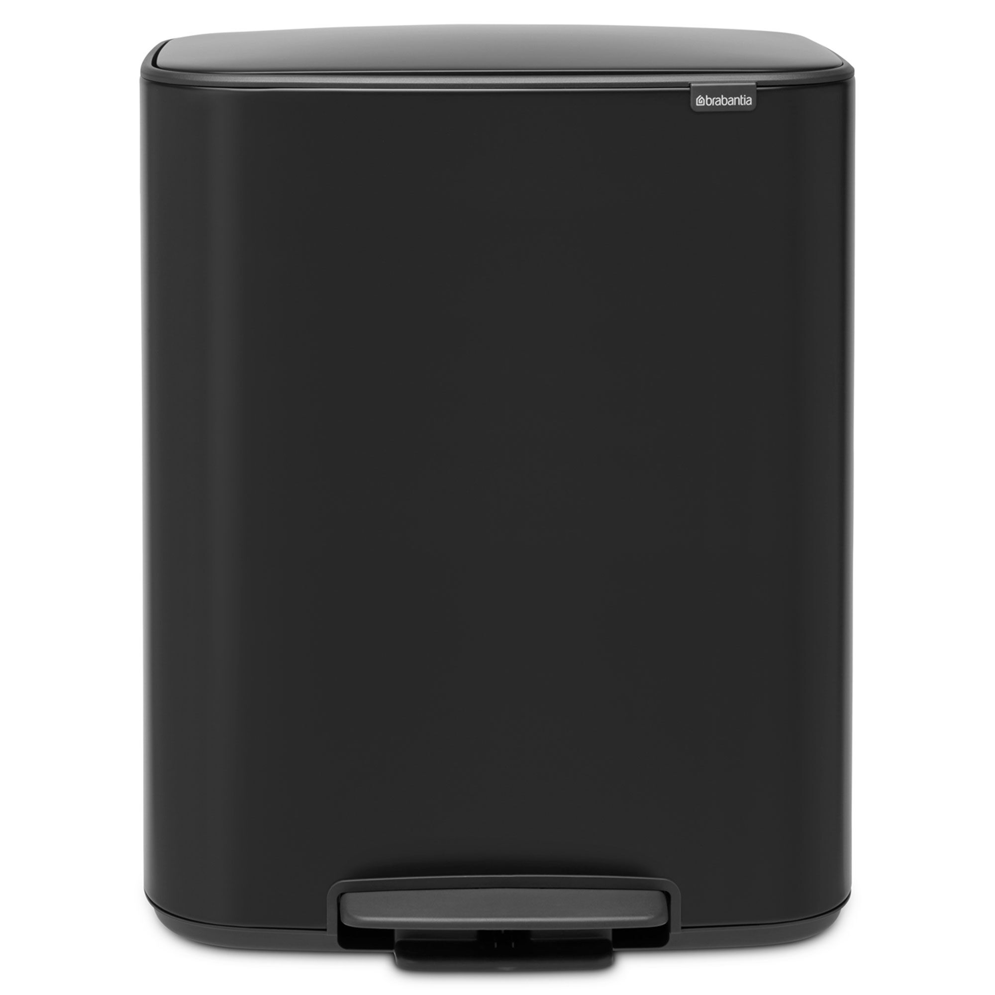 Brabantia Bo Pedalspand 60 Liter Mat Sort