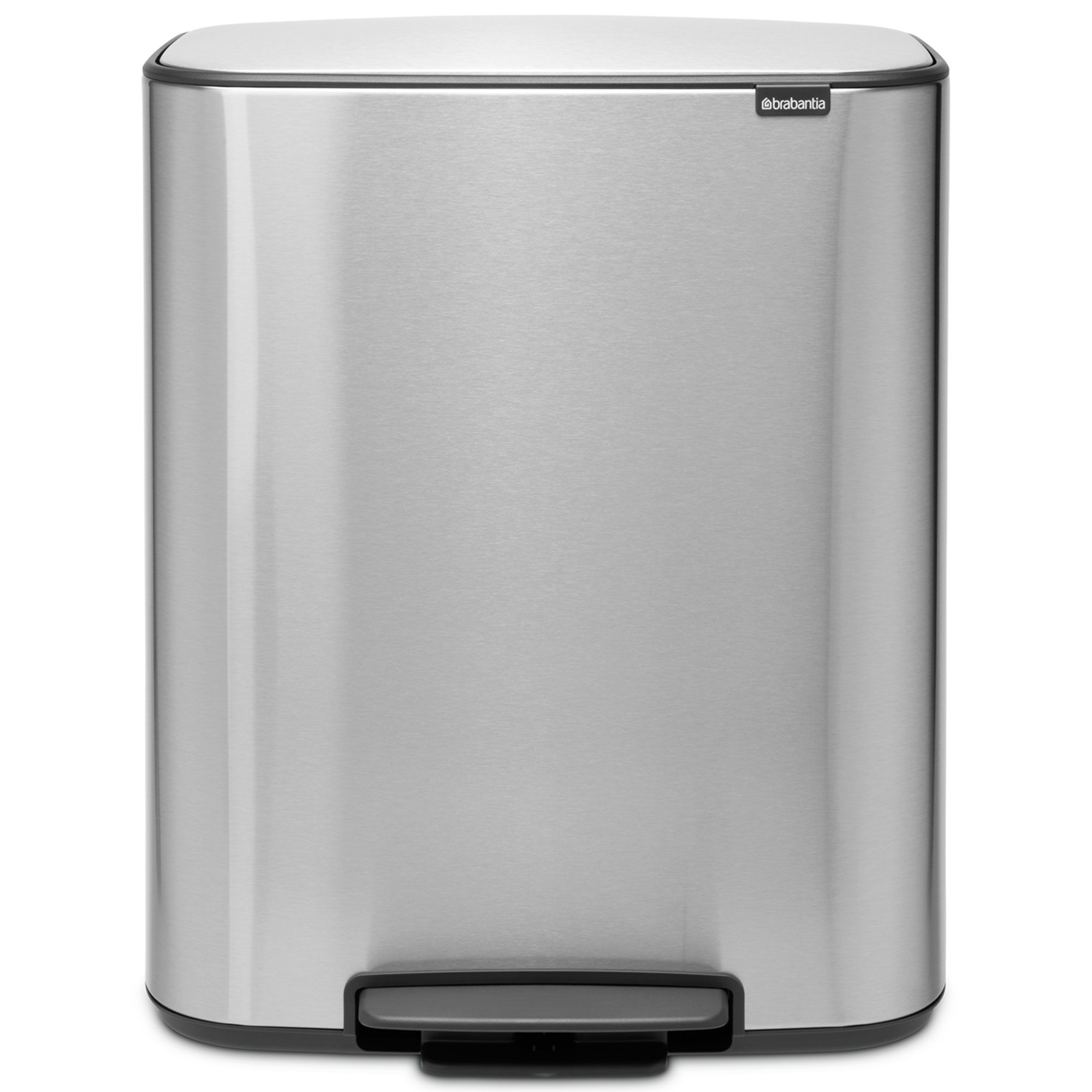 Brabantia Bo Pedalspand 30 Liter Matbørstet Stål