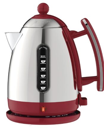 Dualit Jug Elkedel     Liter  Rød Rustfrit Stål