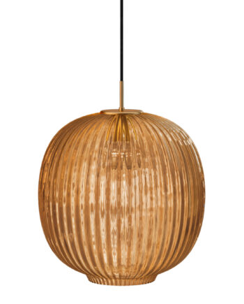 Edgeform Vibra Loftlampe 35 Cm  Amber