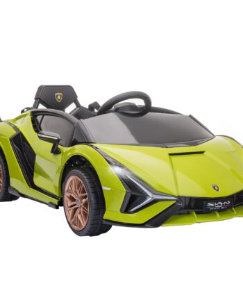 Elbil Til Børn  Lamborghini   -  Km    Fjernbetjening  Til  -  år  Grøn