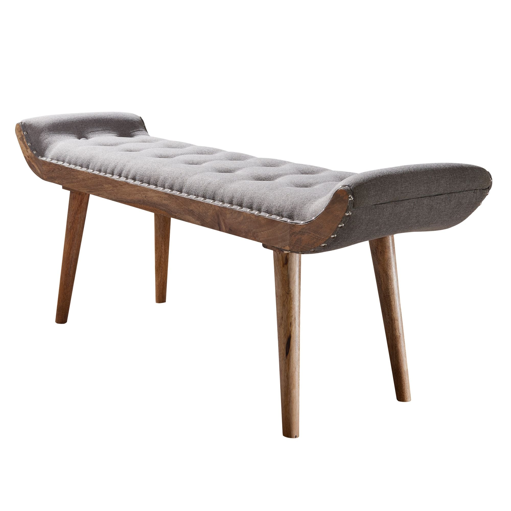 Entrébænk  128   51   38 Cm  Grå