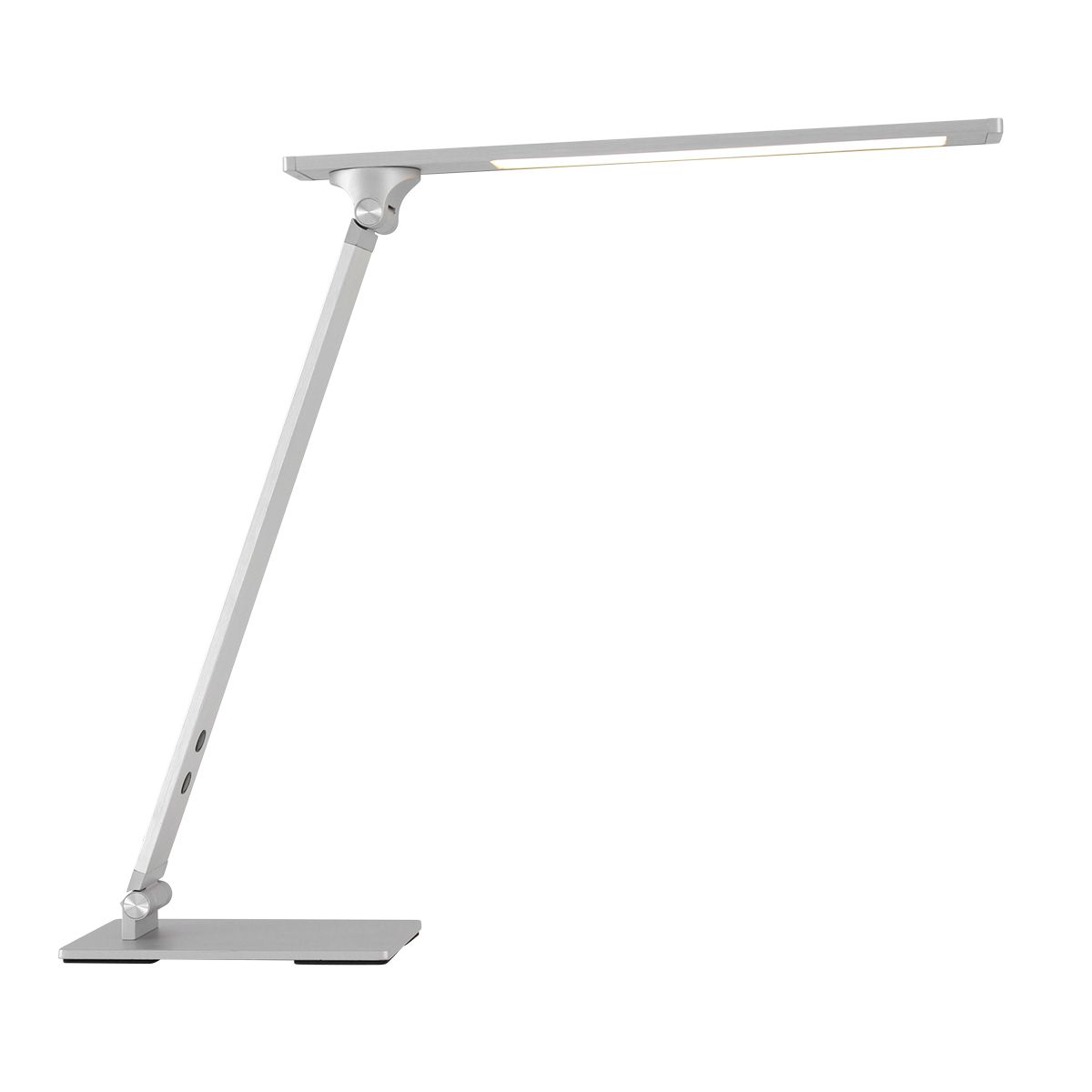 Fonda Bordlampe   Aluminium Og Glas  To Farver Metal Stål