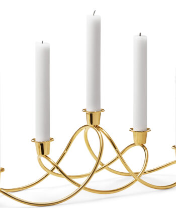 Georg Jensen Harmony Lysestage  Guld