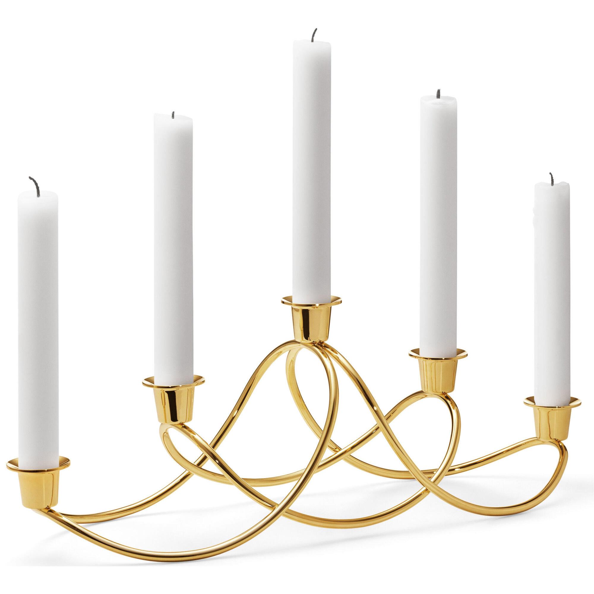 Georg Jensen Harmony Lysestage Guld