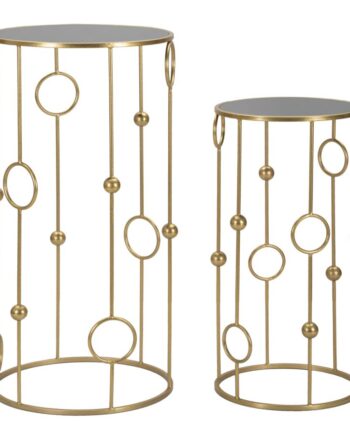 Glam Borde   Guldfarve  Metal Og Mdf   50x100 Og 40x80 Cm