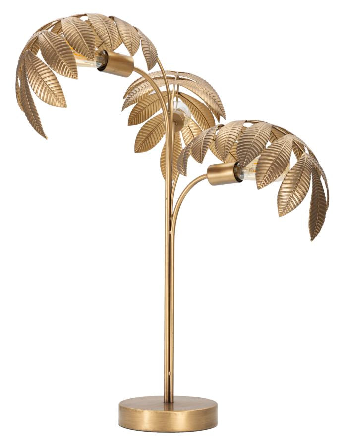 Glam Bordlampe   Guldfarve  Metal   57x81 Cm