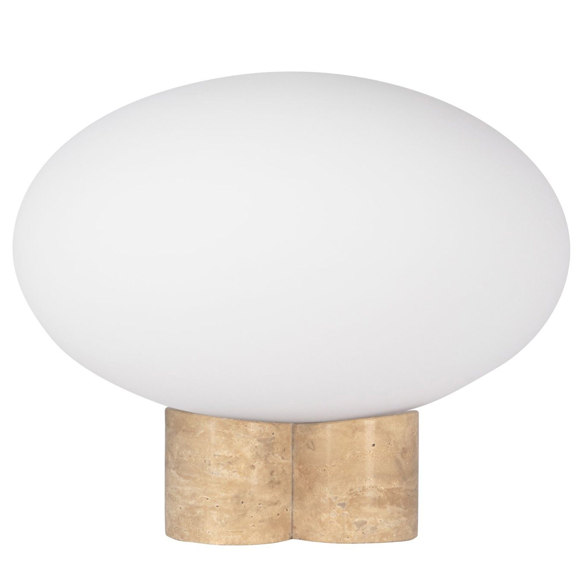 Globen Lighting Mammut Bordlampe 28 Cm Travertin