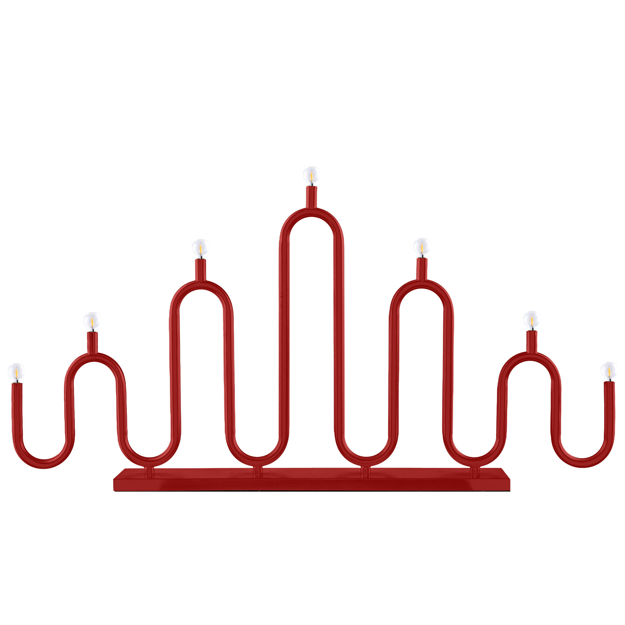 Globen Lighting Noel Adventslysestage Rød